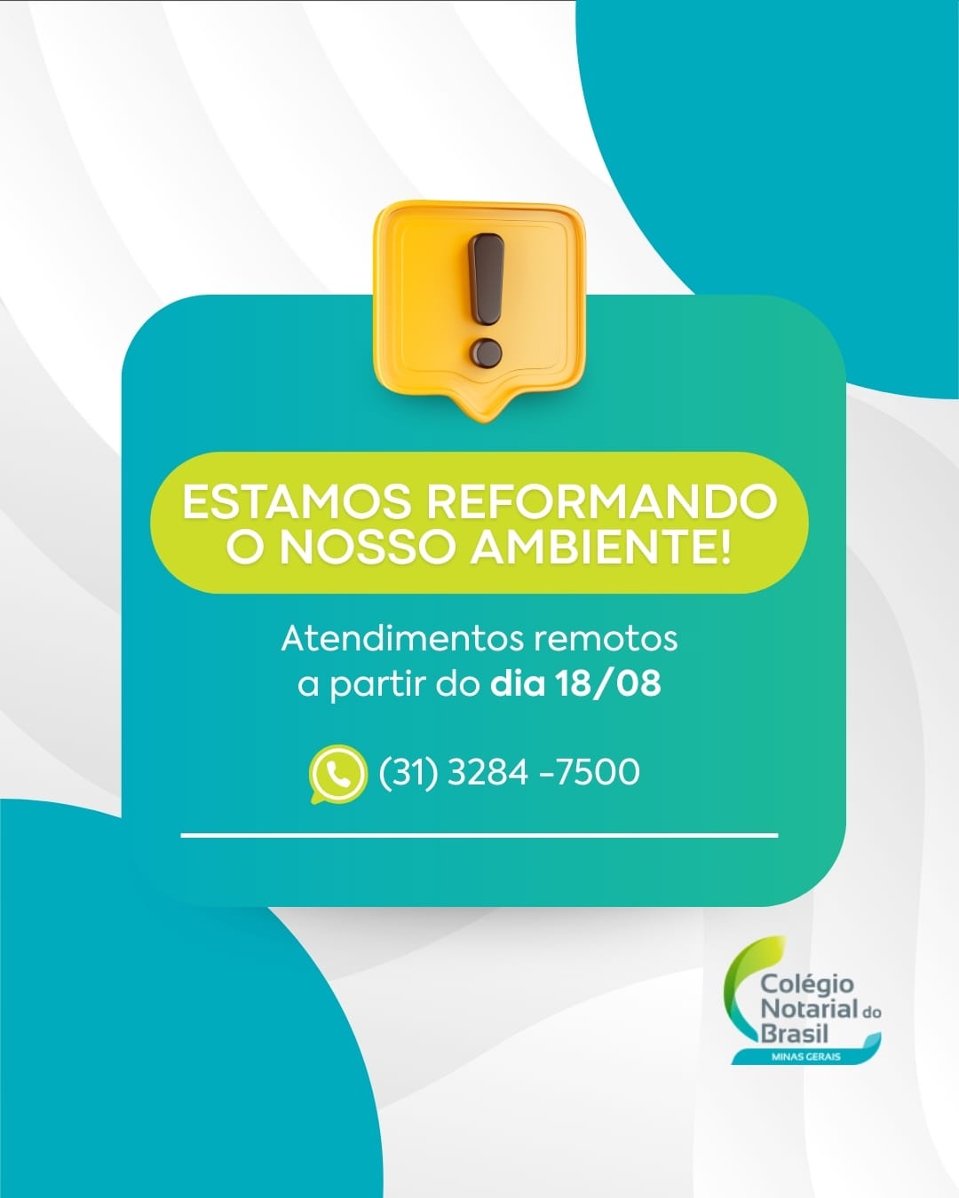 18.825 – CNBMG – Post + Banner (reforma CNBMG)